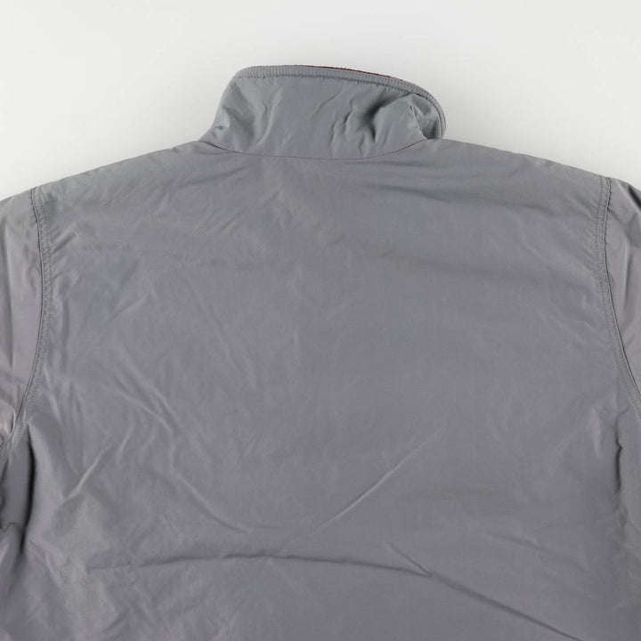 90'S LLBean windbreaker, men's size L polyester gray type Vintage Second Hand