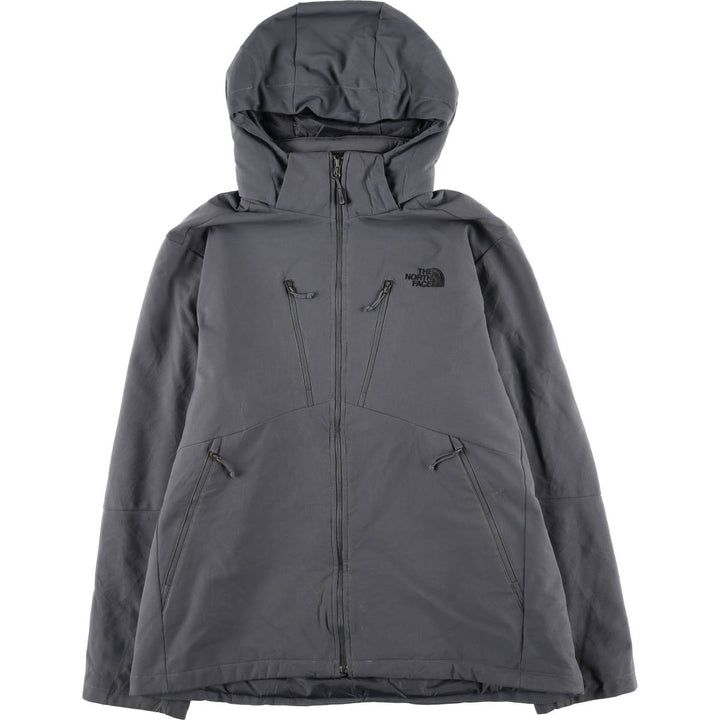 THE NORTH FACE Hooded Windbreaker, Men's XL Size polyester gray type Vintage Second Hand