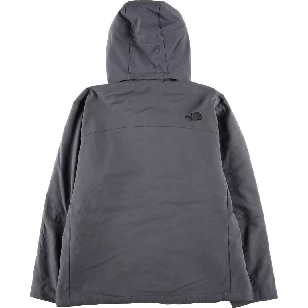 THE NORTH FACE Hooded Windbreaker, Men's XL Size polyester gray type Vintage Second Hand