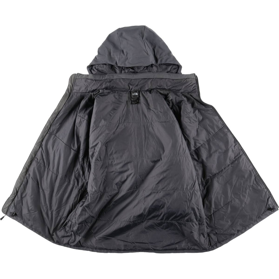 THE NORTH FACE Hooded Windbreaker, Men's XL Size polyester gray type Vintage Second Hand