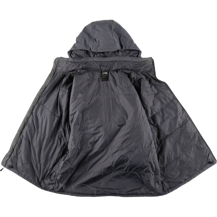 THE NORTH FACE Hooded Windbreaker, Men's XL Size polyester gray type Vintage Second Hand