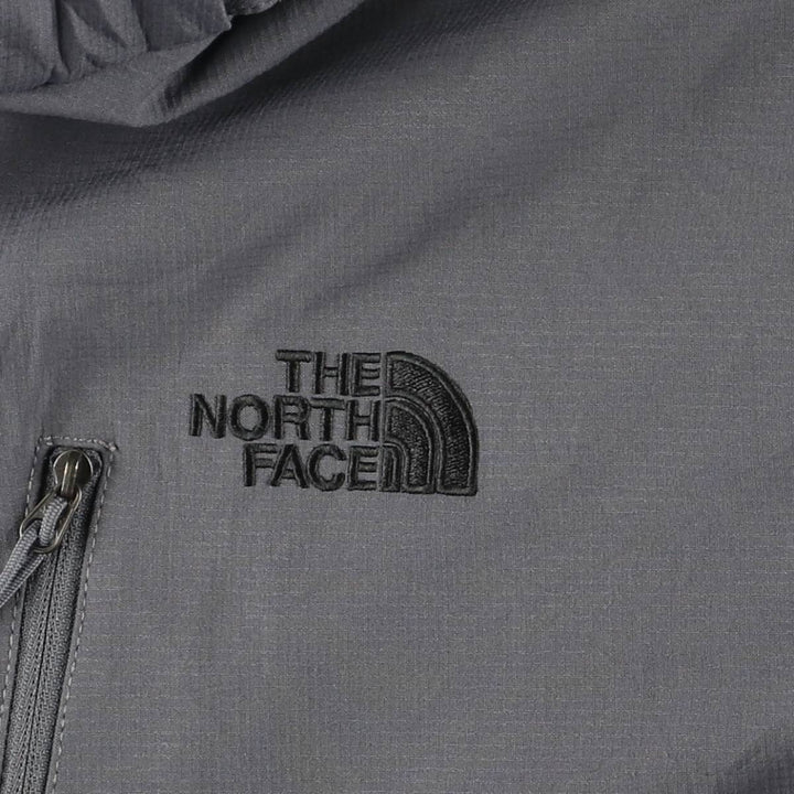 THE NORTH FACE Hooded Windbreaker, Men's XL Size polyester gray type Vintage Second Hand