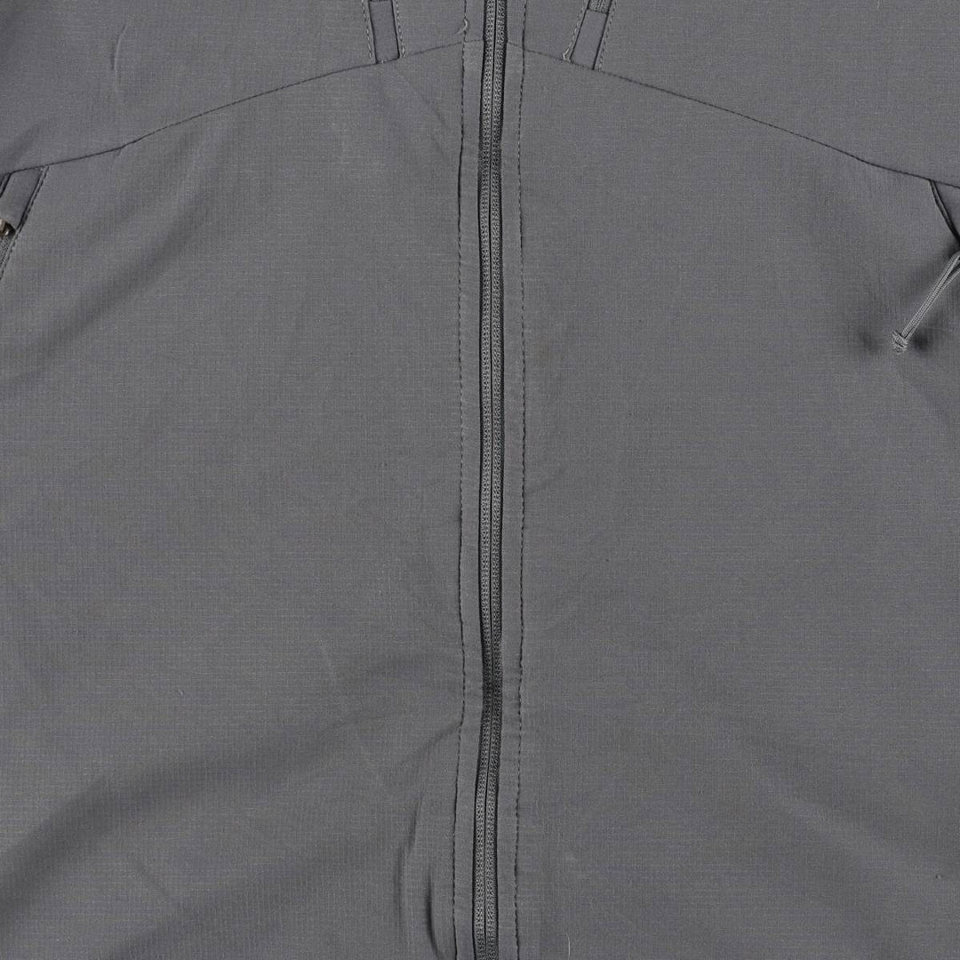 THE NORTH FACE Hooded Windbreaker, Men's XL Size polyester gray type Vintage Second Hand