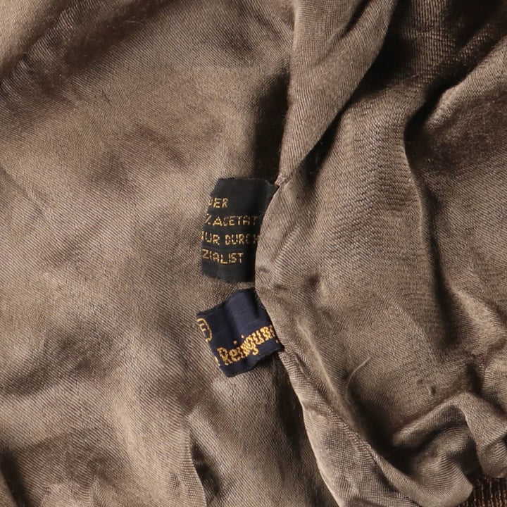 Shogun Suede Leather Blouson, Men's Size L genuine leather brown type Vintage Second Hand