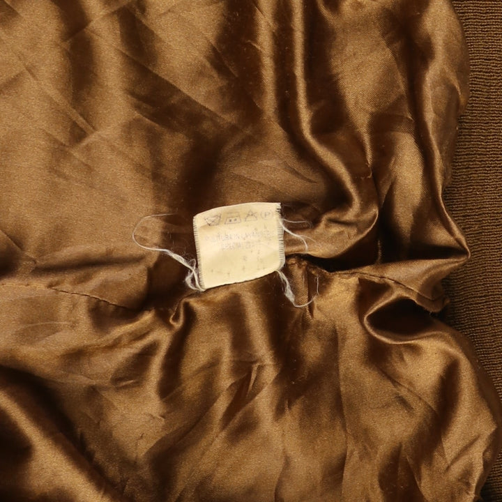 Vintage Balster Jacket, Suede Leather Blouson, Men's Size L Genuine Leather Suede Leather brown type Vintage Second Hand