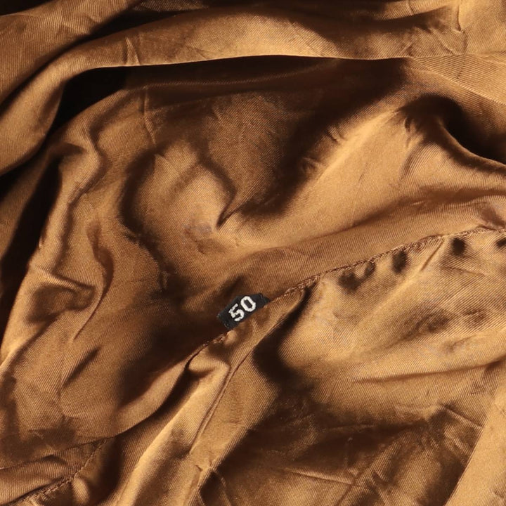 Balster Jacket, Suede Leather Blouson, Men's XL unclear brown type Vintage Second Hand