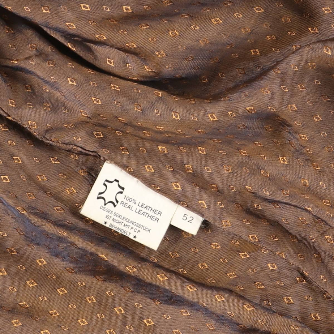 Vintage Balster Jacket, Suede Leather Blouson, Men's XL Genuine Leather Suede Leather brown type Vintage Second Hand