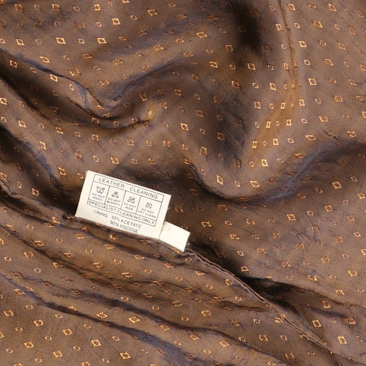 Vintage Balster Jacket, Suede Leather Blouson, Men's XL Genuine Leather Suede Leather brown type Vintage Second Hand