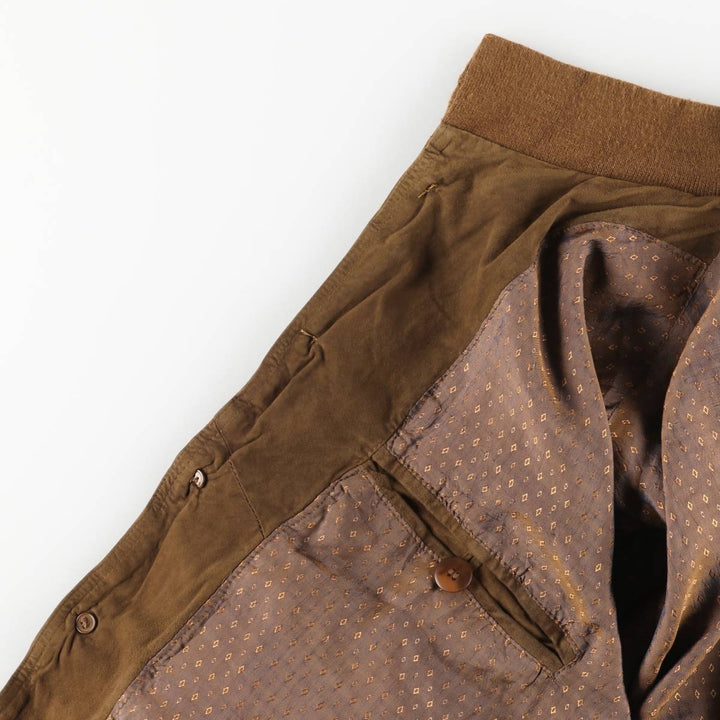 Vintage Balster Jacket, Suede Leather Blouson, Men's XL Genuine Leather Suede Leather brown type Vintage Second Hand