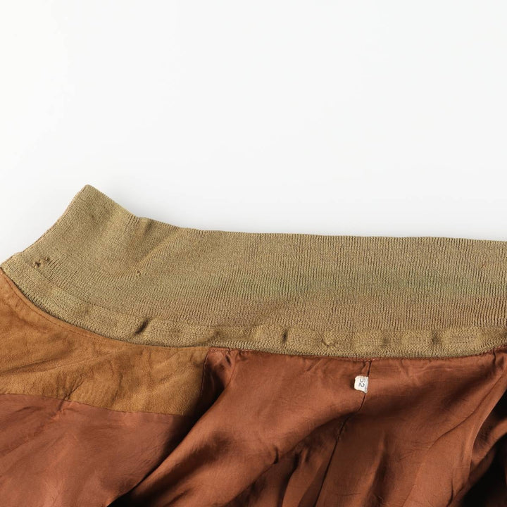 Vintage Balster Jacket, Suede Leather Blouson, Men's Size M unclear brown type Vintage Second Hand