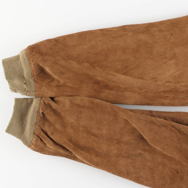 Vintage Balster Jacket, Suede Leather Blouson, Men's Size M unclear brown type Vintage Second Hand