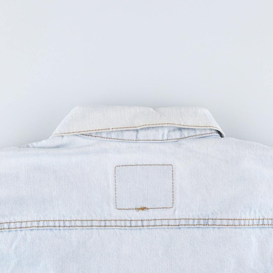 90'S Levi's 70503-0208 Denim Jacket, Men's XXL, Vintage cotton Blue type light blue Vintage Second Hand