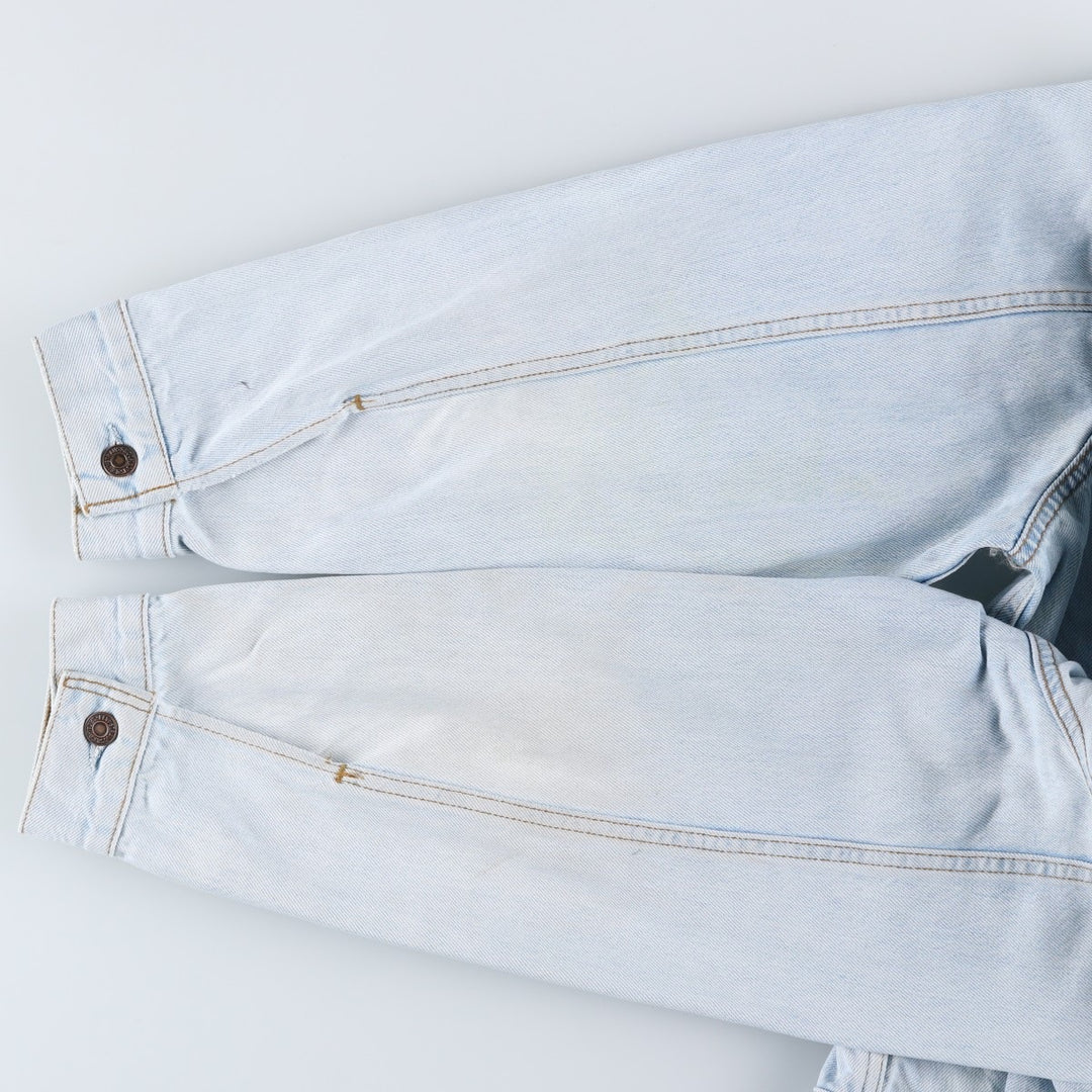 90'S Levi's 70503-0208 Denim Jacket, Men's XXL, Vintage cotton Blue type light blue Vintage Second Hand