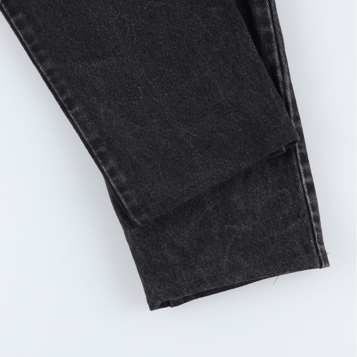 90'S Levi's 40750-4 159 STUDENT Orange Tab Black Denim Tapered Denim Pants, Made in USA, Men's Size W29 cotton black type Vintage Second Hand