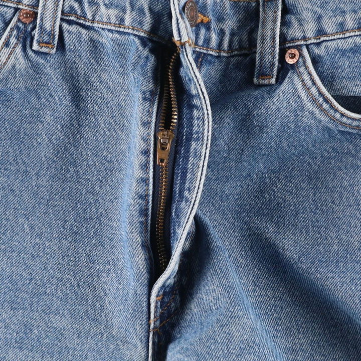 90'S Levi's 15951-0765 Relaxed Fit Tapered Leg Denim Pants with Orange Tab, Women's Size L (W28) cotton blue type Vintage Second Hand