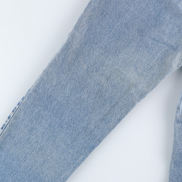 90'S Levi's 15951-0765 Relaxed Fit Tapered Leg Denim Pants with Orange Tab, Women's Size L (W28) cotton blue type Vintage Second Hand