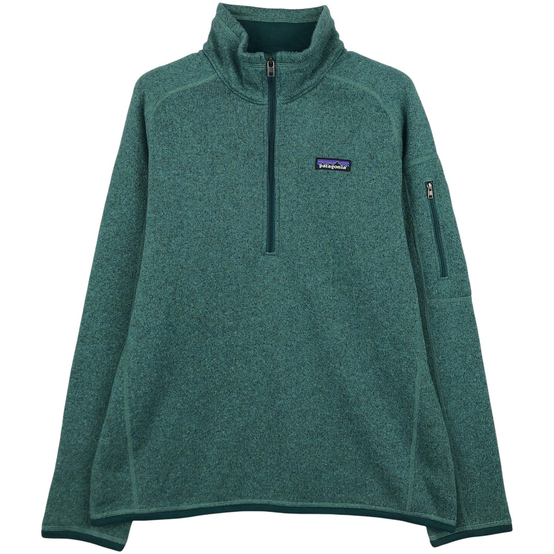 Patagonia Better Sweater 25618FA20 Fleece Pullover, Women's Size L recycled polyester green type Vintage Second Hand