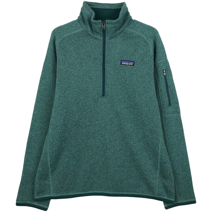 Patagonia Better Sweater 25618FA20 Fleece Pullover, Women's Size L recycled polyester green type Vintage Second Hand