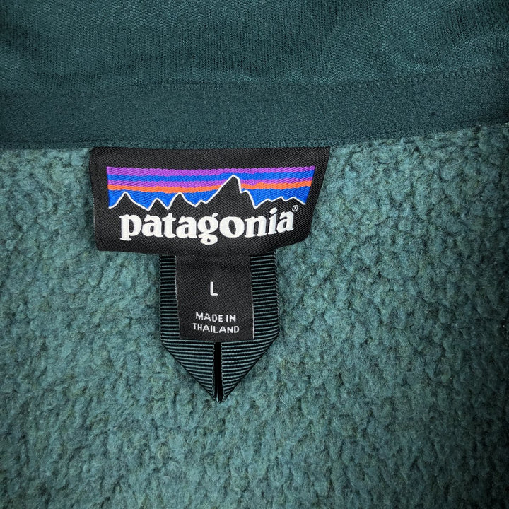 Patagonia Better Sweater 25618FA20 Fleece Pullover, Women's Size L recycled polyester green type Vintage Second Hand