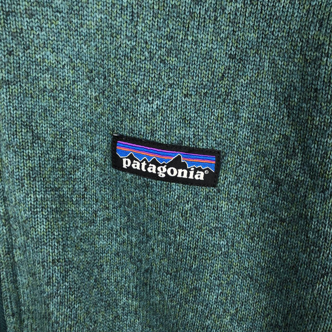 Patagonia Better Sweater 25618FA20 Fleece Pullover, Women's Size L recycled polyester green type Vintage Second Hand