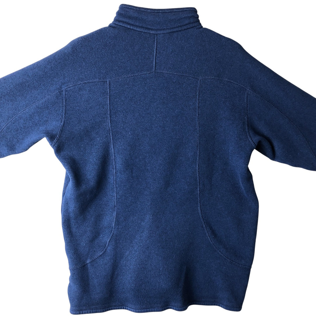 Patagonia Better Sweater Pullover 25521FA11 Half-Zip Fleece Pullover, Men's Size Medium polyester blue type Vintage Second Hand