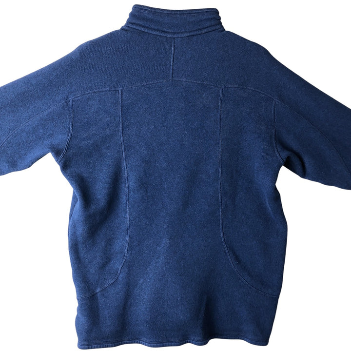 Patagonia Better Sweater Pullover 25521FA11 Half-Zip Fleece Pullover, Men's Size Medium polyester blue type Vintage Second Hand