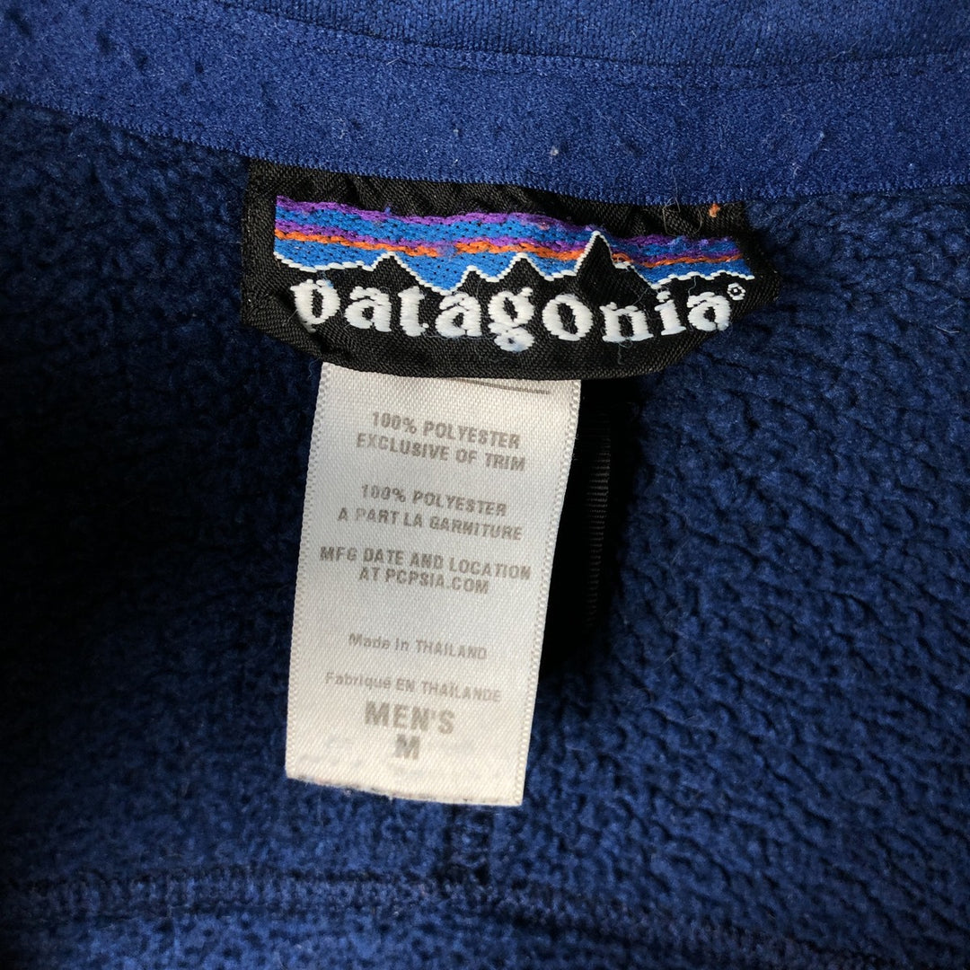Patagonia Better Sweater Pullover 25521FA11 Half-Zip Fleece Pullover, Men's Size Medium polyester blue type Vintage Second Hand