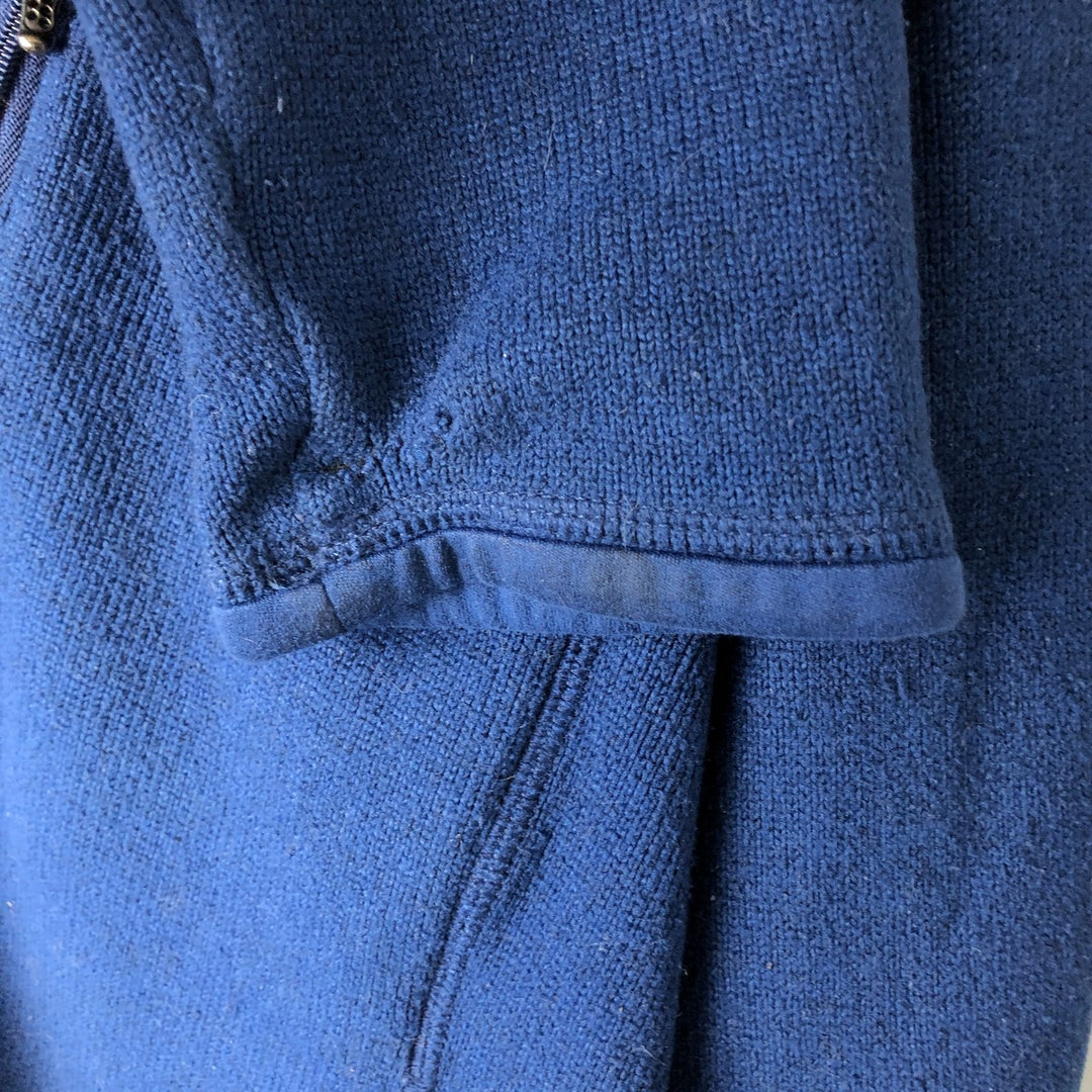 Patagonia Better Sweater Pullover 25521FA11 Half-Zip Fleece Pullover, Men's Size Medium polyester blue type Vintage Second Hand