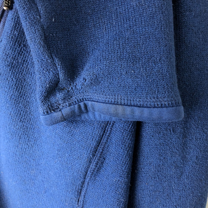 Patagonia Better Sweater Pullover 25521FA11 Half-Zip Fleece Pullover, Men's Size Medium polyester blue type Vintage Second Hand