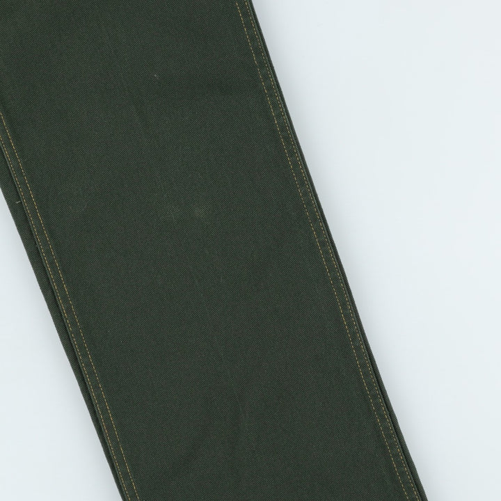 2000'S Ben Davis work pants, men's size W31 cotton Green type dark green Vintage Second Hand