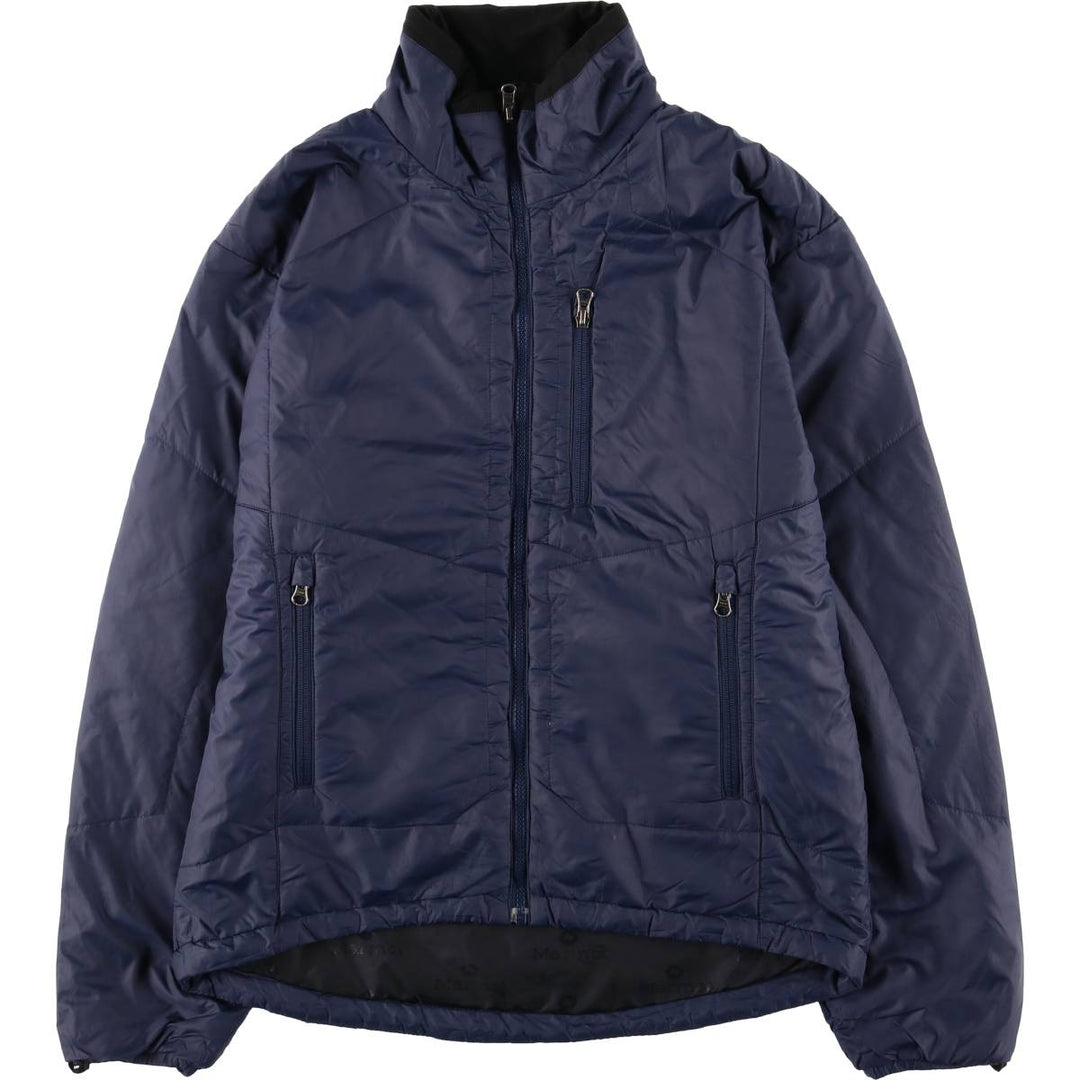 Marmot padded puffer jacket, men's size M polyester navy blue type Vintage Second Hand