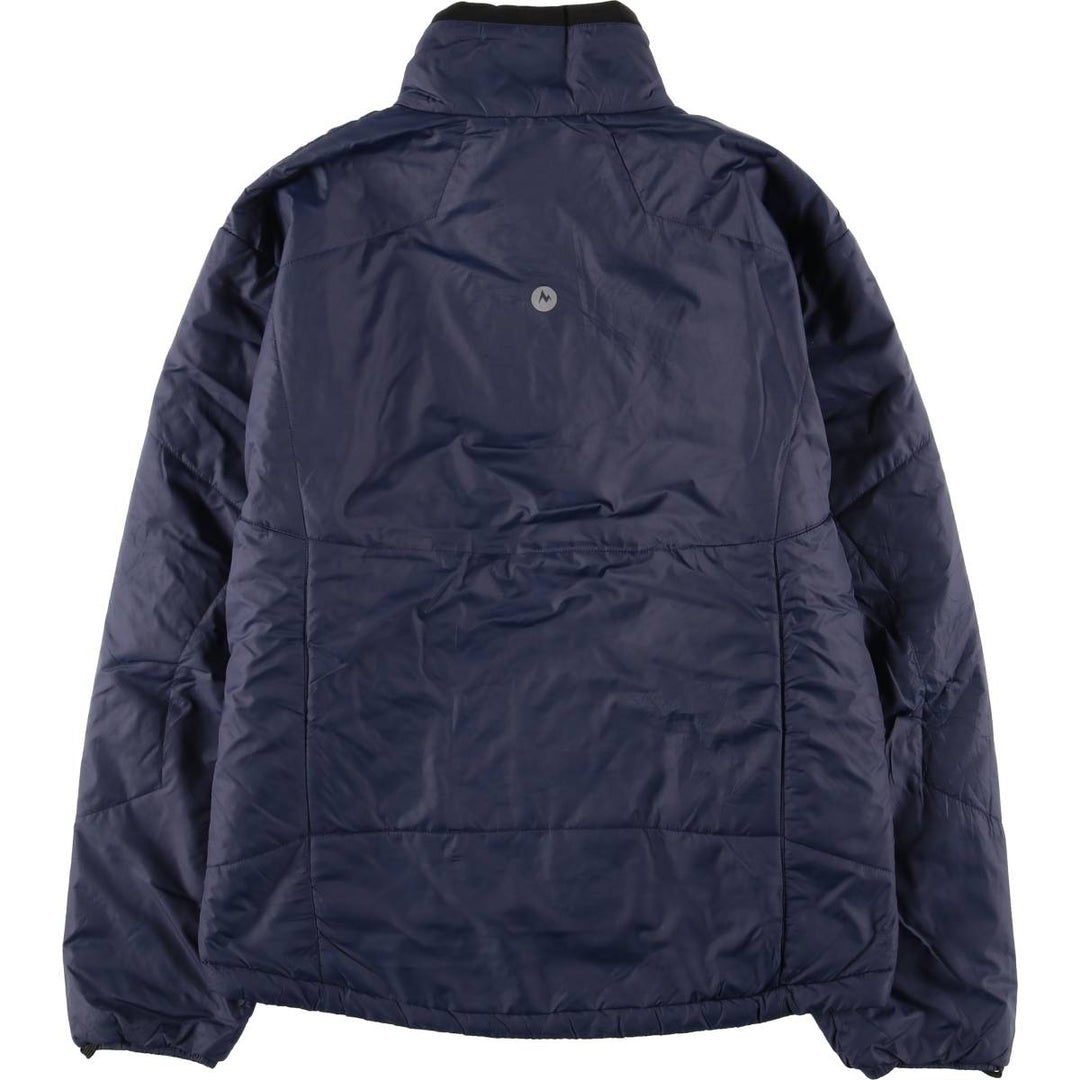Marmot padded puffer jacket, men's size M polyester navy blue type Vintage Second Hand