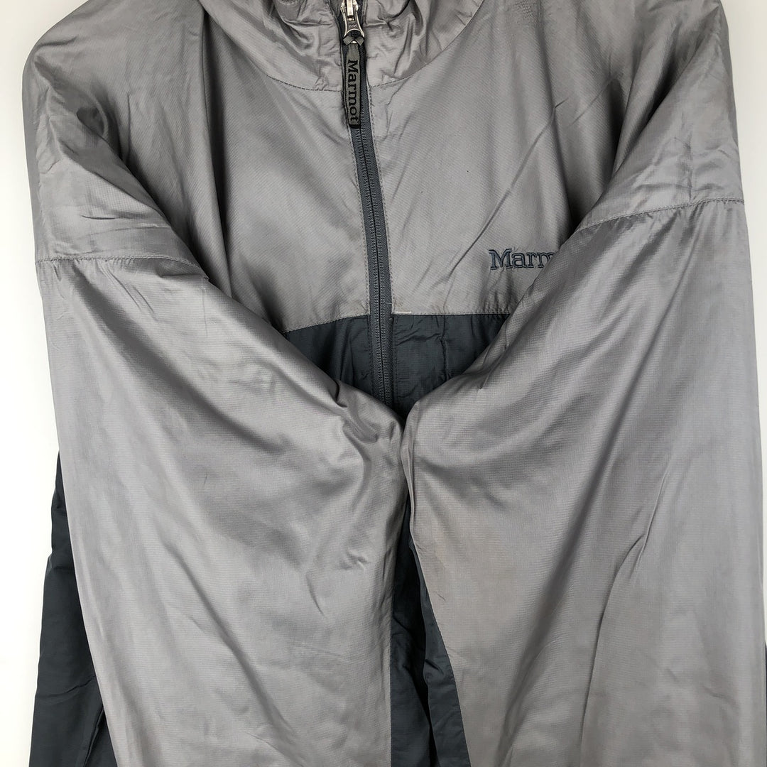 Marmot Ripstop Nylon Jacket, Men's XL Nylon gray type Vintage Second Hand
