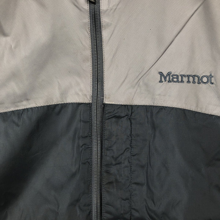 Marmot Ripstop Nylon Jacket, Men's XL Nylon gray type Vintage Second Hand