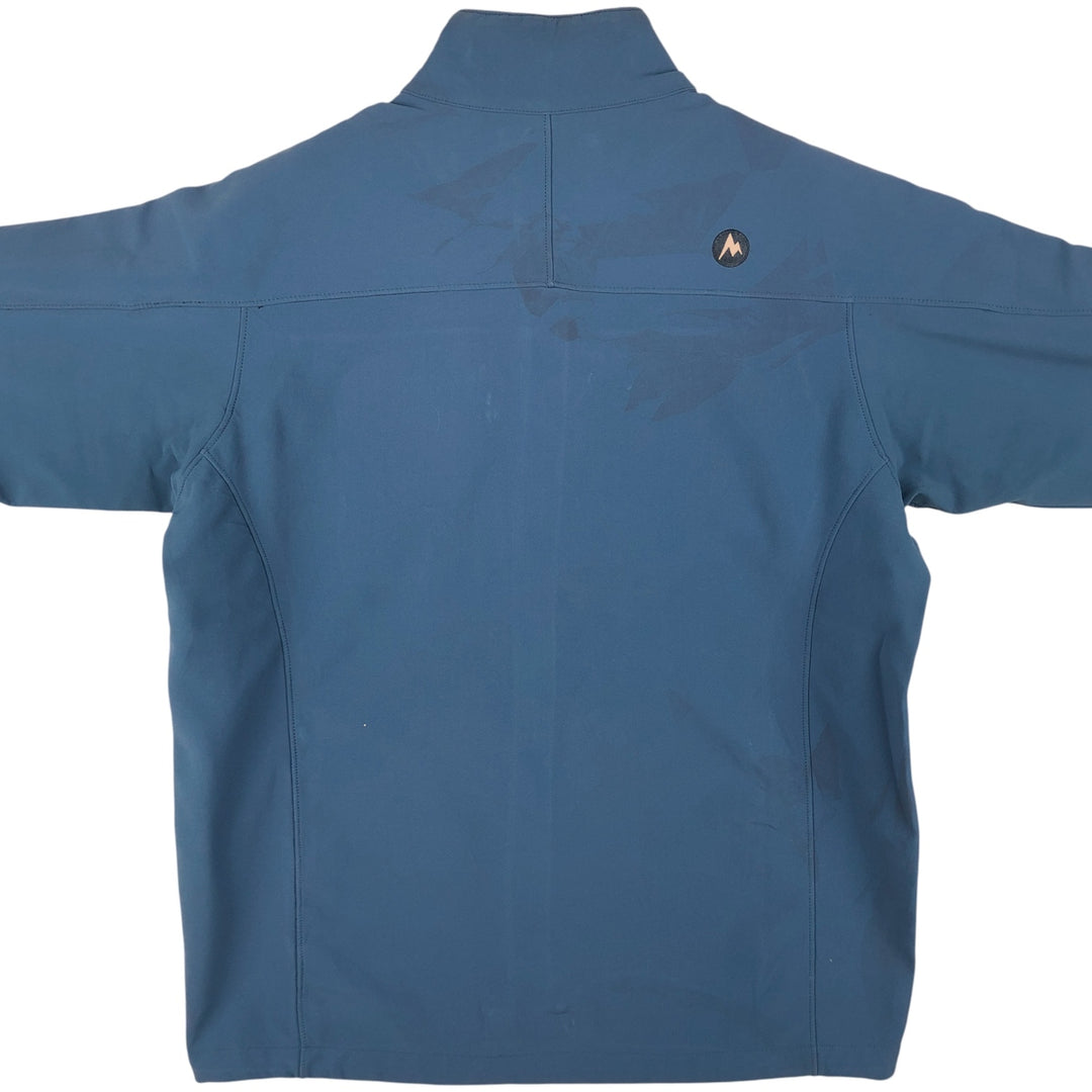 Marmot Softshell Jacket, Men's Size L Nylon blue type Vintage Second Hand