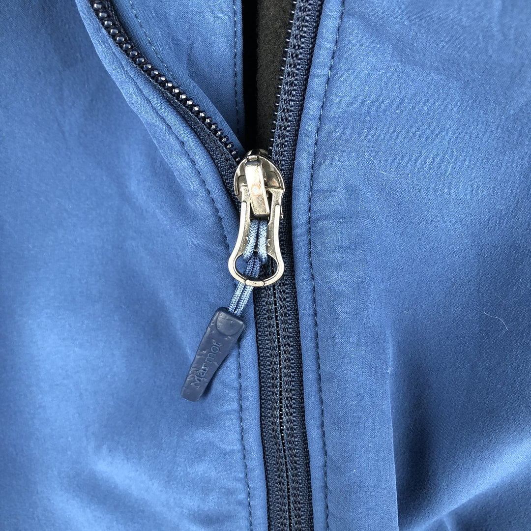 Marmot Softshell Jacket, Men's Size L Nylon blue type Vintage Second Hand