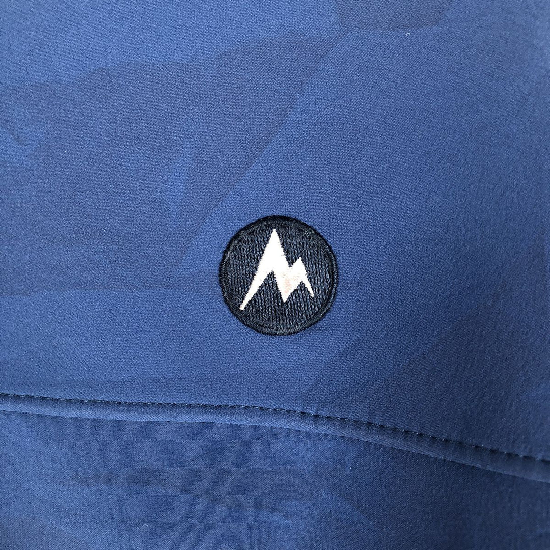 Marmot Softshell Jacket, Men's Size L Nylon blue type Vintage Second Hand