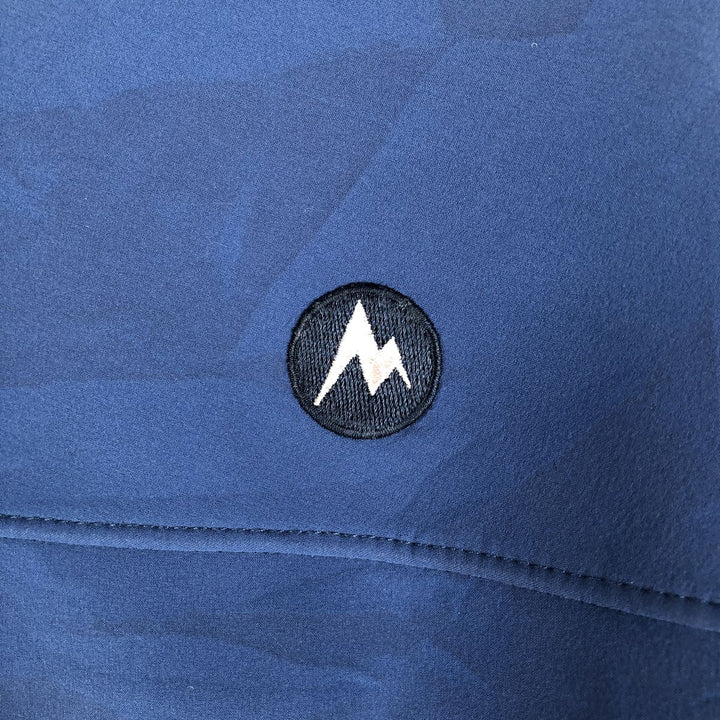 Marmot Softshell Jacket, Men's Size L Nylon blue type Vintage Second Hand