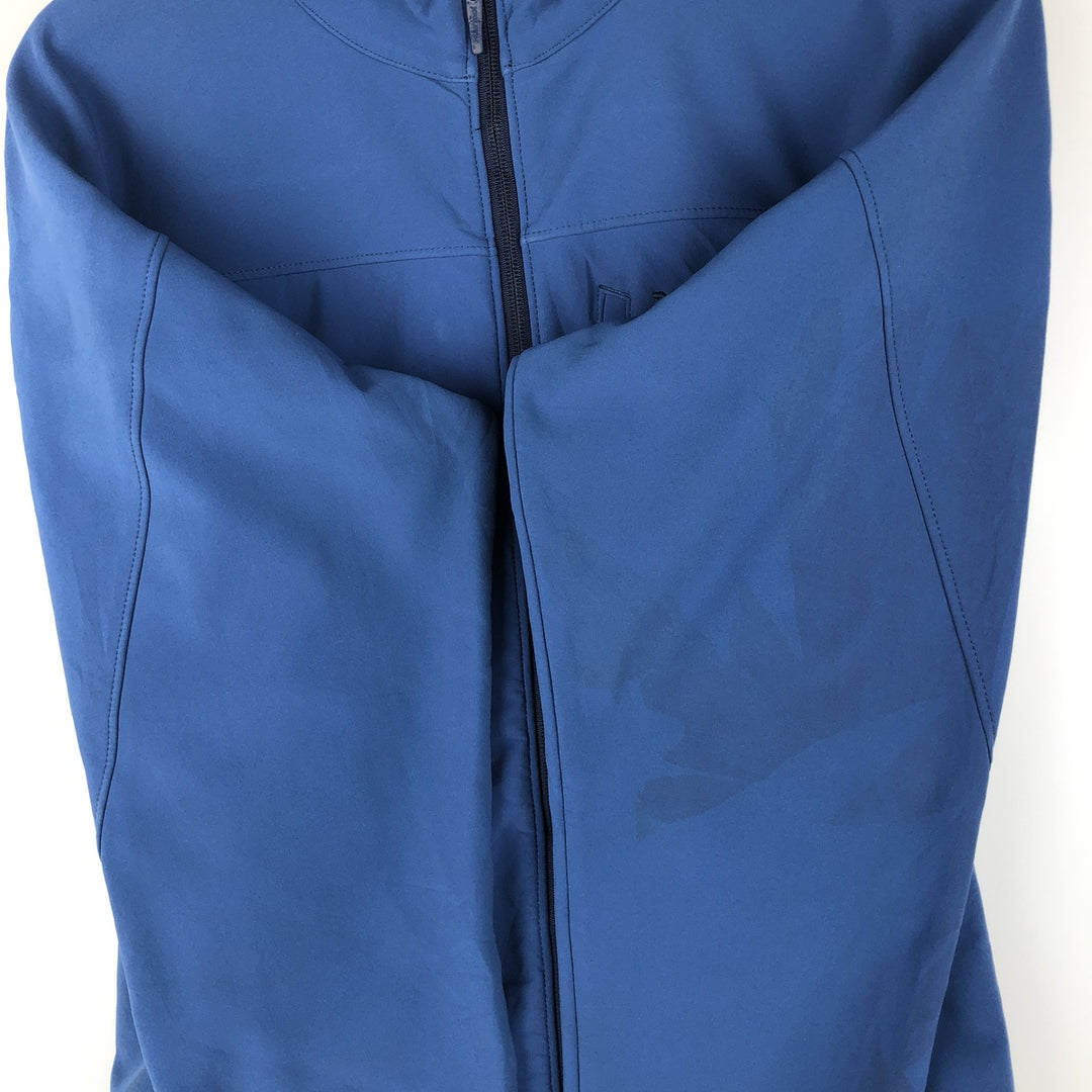 Marmot Softshell Jacket, Men's Size L Nylon blue type Vintage Second Hand
