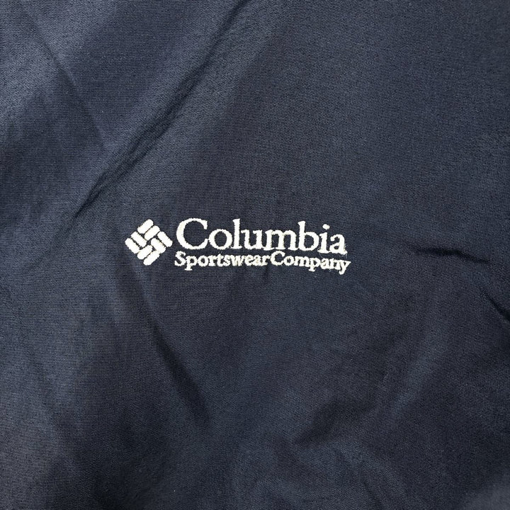 00'S Columbia padded jacket, puffer jacket, men's XL size Nylon navy blue type Vintage Second Hand