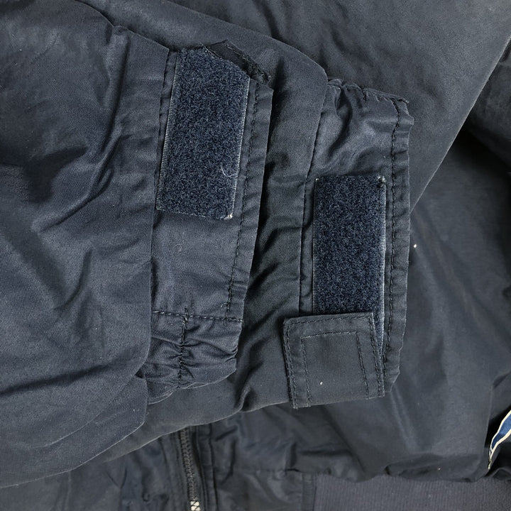00'S Columbia padded jacket, puffer jacket, men's XL size Nylon navy blue type Vintage Second Hand