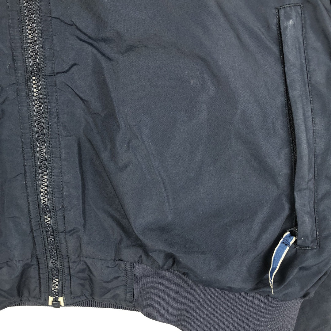 00'S Columbia padded jacket, puffer jacket, men's XL size Nylon navy blue type Vintage Second Hand