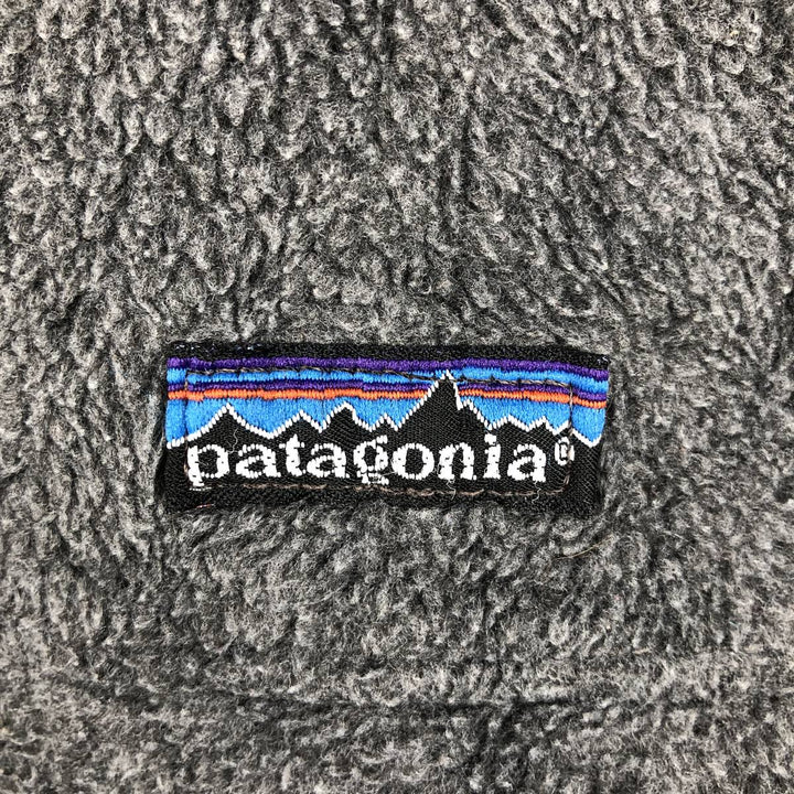 Vintage 80s-90'S Patagonia fleece jacket, made in the USA, size M, men's polyester gray type Vintage Second Hand