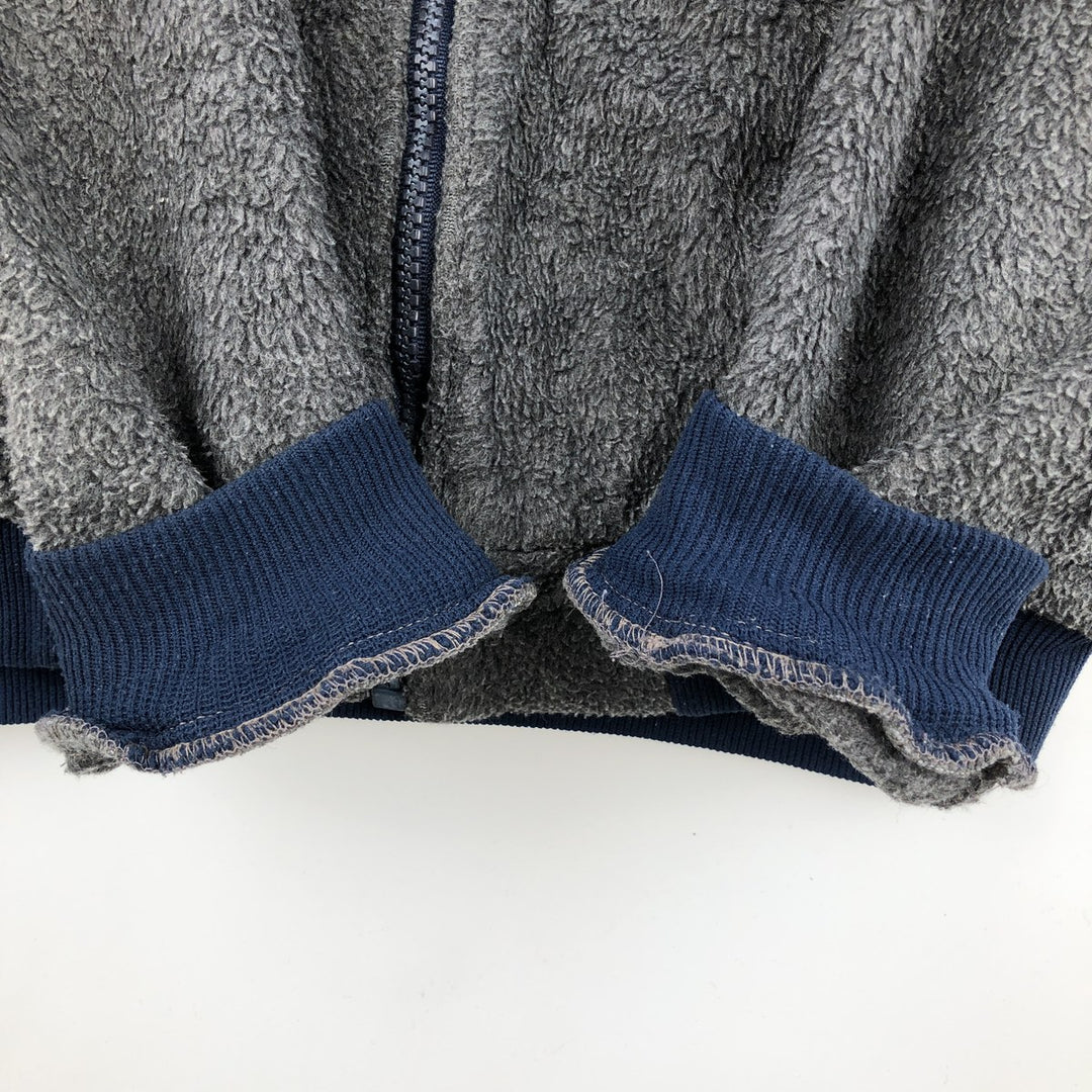 Vintage 80s-90'S Patagonia fleece jacket, made in the USA, size M, men's polyester gray type Vintage Second Hand