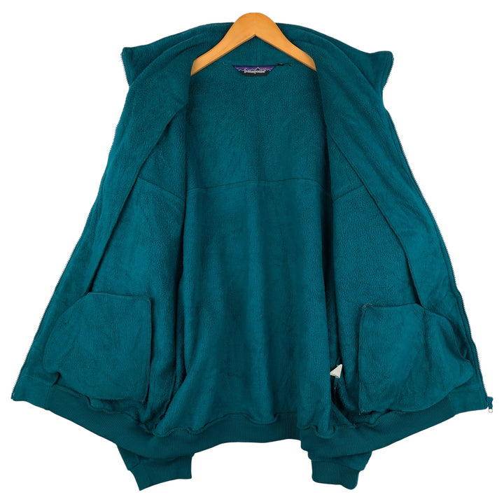Vintage 80s-90'S Patagonia Synchilla fleece jacket, men's size XL polyester blue type Vintage Second Hand