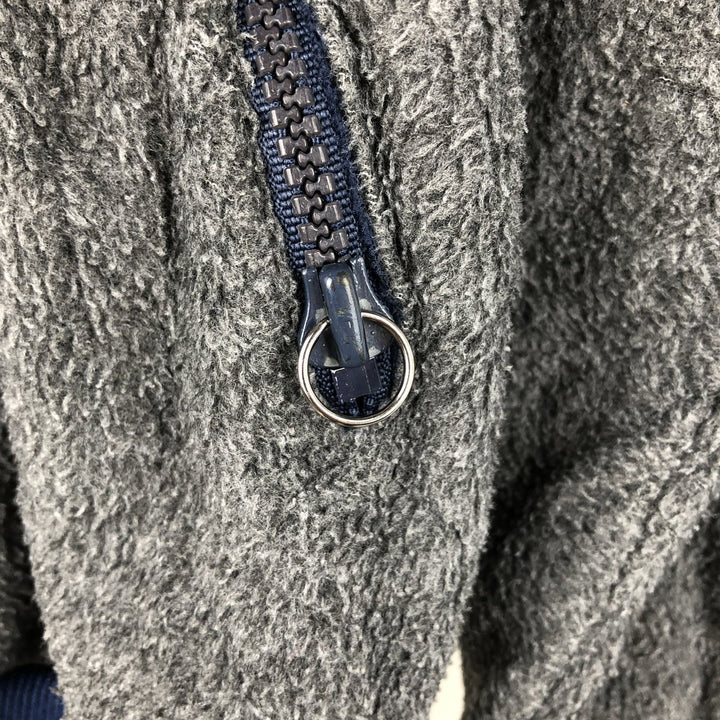 Vintage 80s-90'S Patagonia Triangle Tag 25011 Fleece Jacket, Made in USA, Men's Size Medium polyester gray type Vintage Second Hand