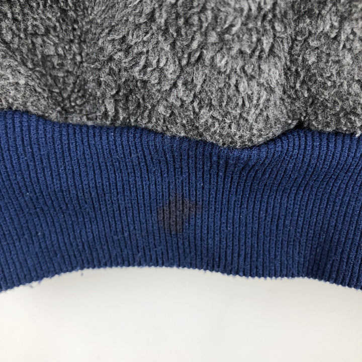 Vintage 80s-90'S Patagonia Triangle Tag 25011 Fleece Jacket, Made in USA, Men's Size Medium polyester gray type Vintage Second Hand
