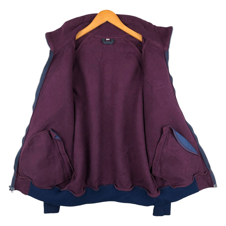 Vintage 80s-90'S Patagonia fleece jacket, men's size L unclear wine-red Vintage Second Hand