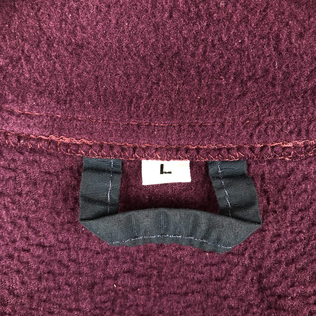 Vintage 80s-90'S Patagonia fleece jacket, men's size L unclear wine-red Vintage Second Hand