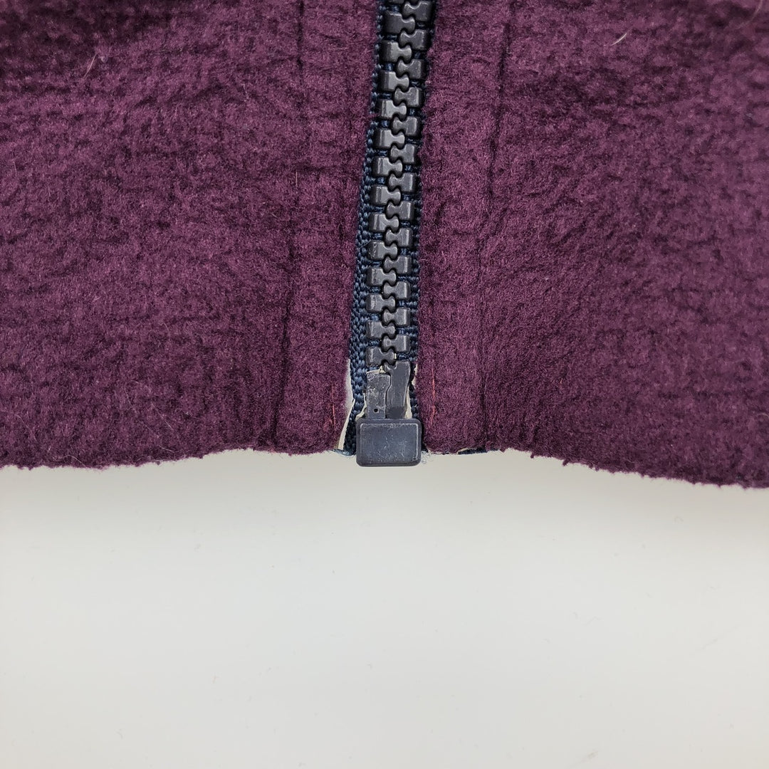 Vintage 80s-90'S Patagonia fleece jacket, men's size L unclear wine-red Vintage Second Hand